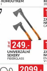 UNIVERZÁLNÍ SEKERY FIBERGLASS