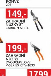 ZAHRADNÍ NŮŽKY DVOUČEPELOVÉ V-SERIES KT V-1033