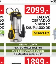 KALOVÉ ČERPADLO STANLEY SXUP1100XDE