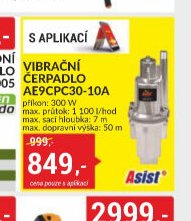 VIBRAČNÍ ČERPADLO AE9CPC30-10A