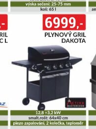 PLYNOVÝ GRIL DAKOTA