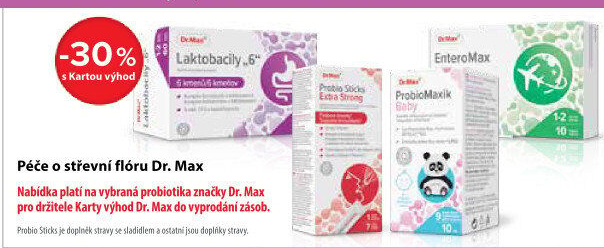 Dr. Max Laktobacily 6 60 kapslí