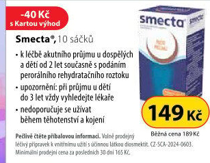 Suspenze proti průjmu Smecta