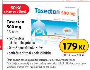 Tobolky proti průjmu Tasectan