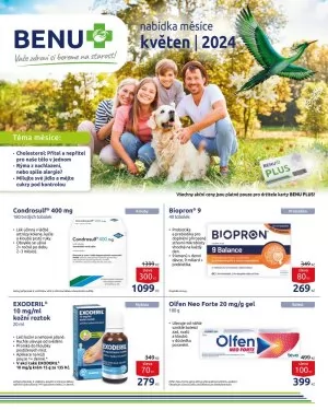 akční leták BENU Lékárna 1.5.2024-31.5.2024