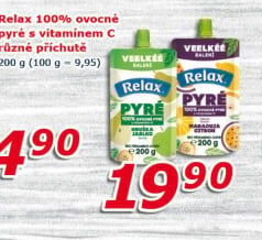 Kapsička ovocné pyré Relax