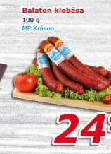 Klobása Balaton Krásno