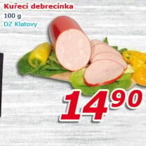 Kuřecí debrecínka DZ Klatovy