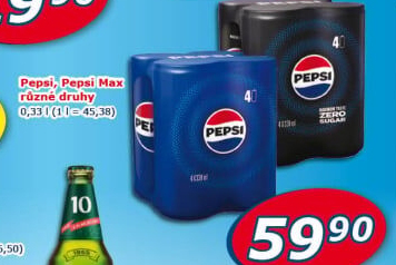 Limonáda Max Pepsi