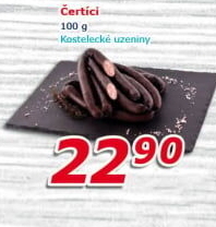 Párky Čertíci Kostelecké uzeniny