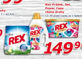 Prací prášek Rex