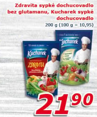 Přísada zeleninová do jídla Zdravita Kucharek