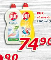 Prostředek na nádobí Pur