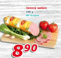Salám jemný Krásno