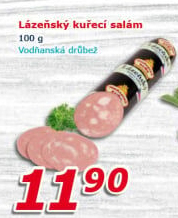 Salám kuřecí lázeňský Vodňanské kuře