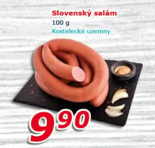 Salám slovenský točený Kostelecké uzeniny