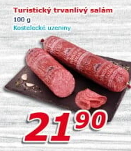 Salám turistický Kostelecké uzeniny