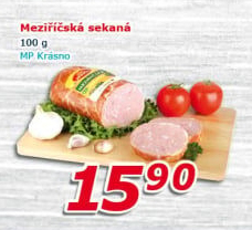 Sekaná pečená Meziříčská Krásno