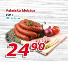 Valašská klobása Krásno
