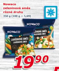 Zeleninová směs mražená Nowaco
