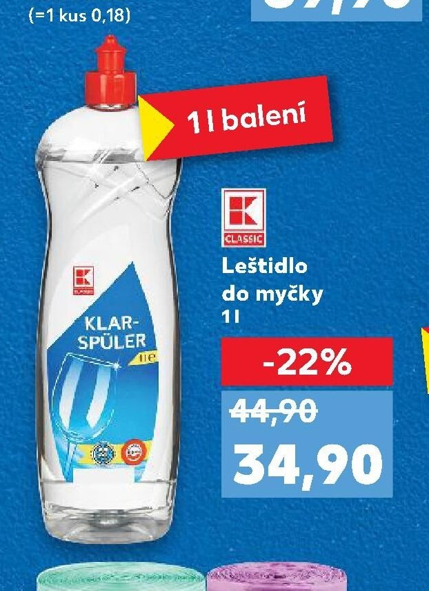 K-CLASSIC Leštidlo do myčky