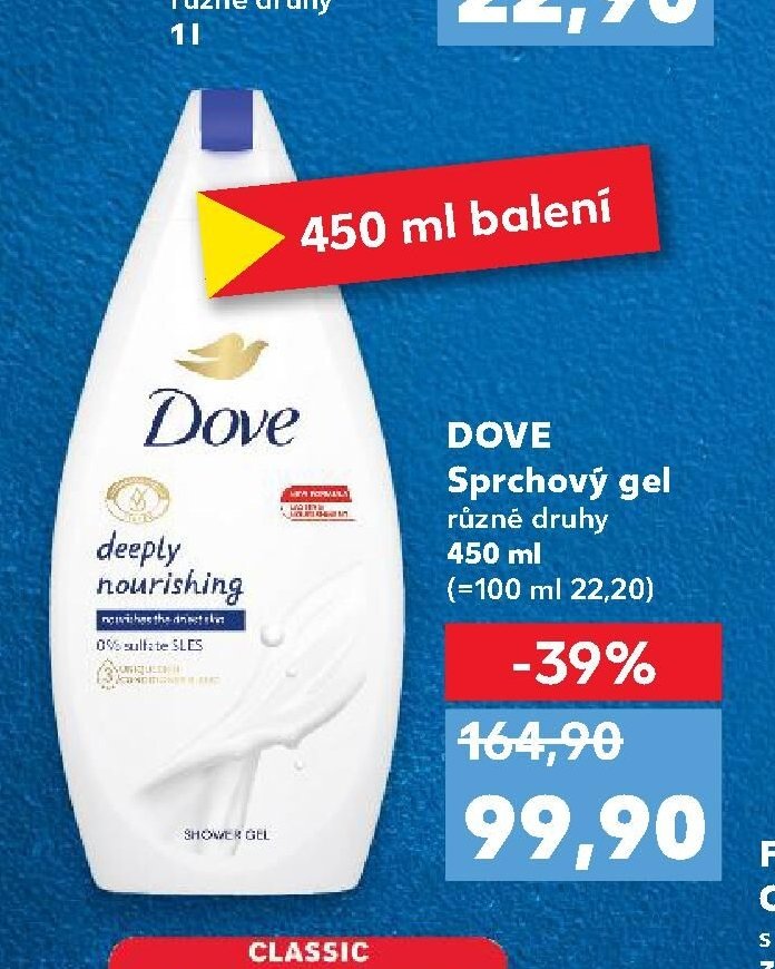 DOVE Sprchový gel
