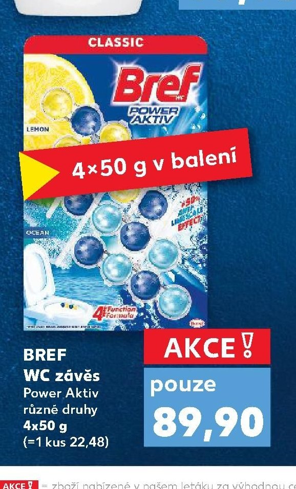 BREF WC závěs Power Aktiv