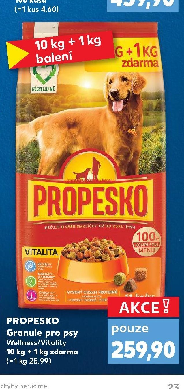 PROPESKO Granule pro psy Wellness/Vitality