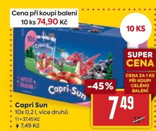 Nápoj Capri-Sun