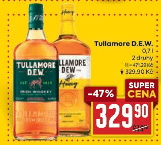 Whiskey irská Tullamore Dew
