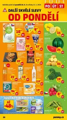 akční leták Penny Market 9.5.2024-15.5.2024