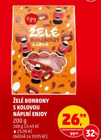 Bonbony želé s náplní Enjoy