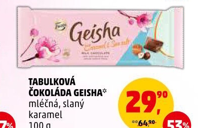 Čokoláda Geisha