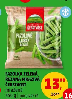 Fazolové lusky mražené Mrazivá čerstvost