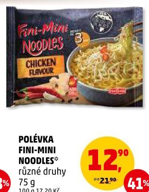Instantní nudlová polévka Fini-Mini Podravka