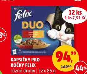 Kapsičky pro kočky Felix Purina
