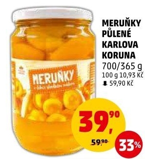 Kompot meruňky Karlova Koruna