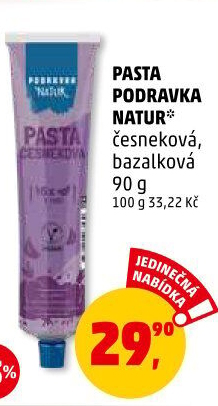 Kořenící pasta Natur Podravka