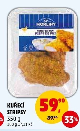 Kuřecí stripsy Morliny