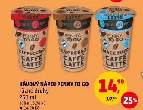 Ledová káva to Go Penny