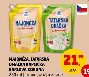 Majonéza Karlova Koruna
