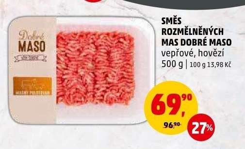 Mleté maso mix Dobré maso