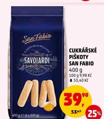 Piškoty cukrářské San Fabio