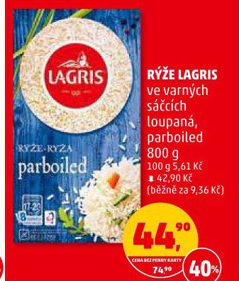 Rýže loupaná Lagris