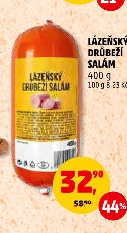 Salám drůbeží lázeňský