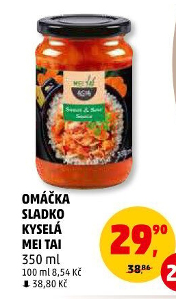 Sladkokyselá omáčka s rýží Mei Tai Asia