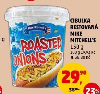Smažená cibulka Mike Mitchell'