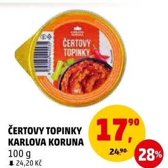 Směs čertovy topinky Karlova Koruna