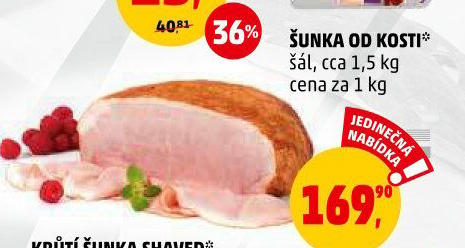 Šunka od kosti šál LE&