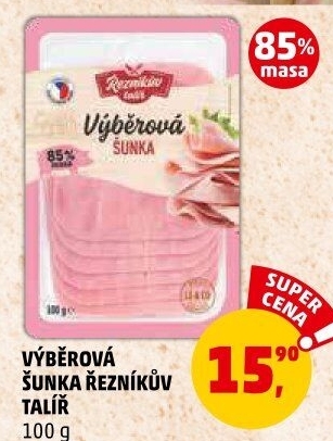 Šunka výběrová Řezníkův talíř